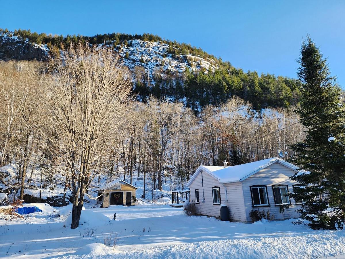 Chalet Falaise By Chalets Nabu Villa Saint-Alexis-des-Monts Exterior photo